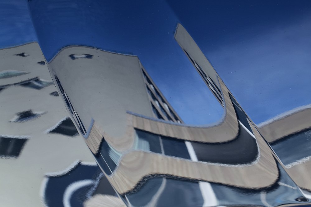 distortion building
